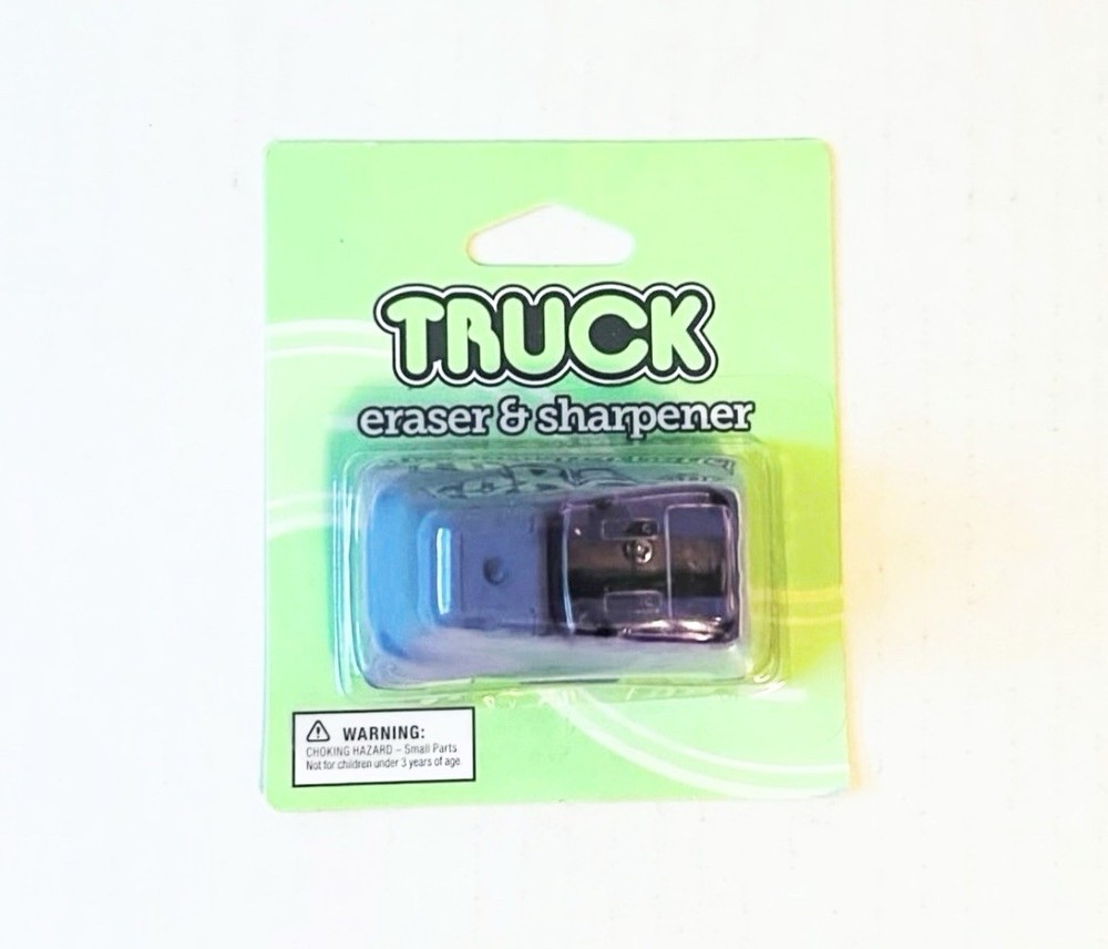 Office Depot Eraser With Sharpener Purple Vehicle