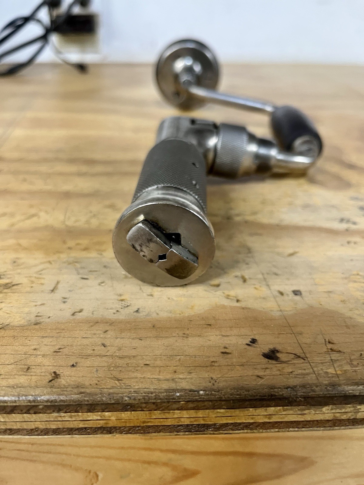 Vintage John Fray Rare Petite 6” Sweep Bit Brace Hand Drill Fine & Shop Ready