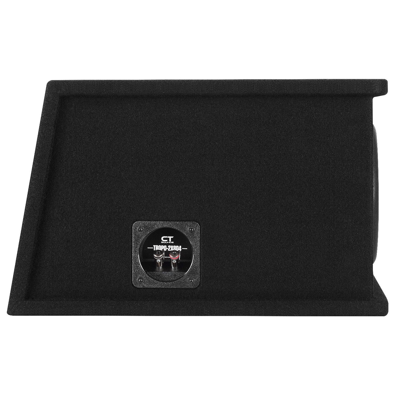 CT Sounds Dual 8” 1600W Loaded Tropo Series Subwoofer Box - TROPO-2X8D4