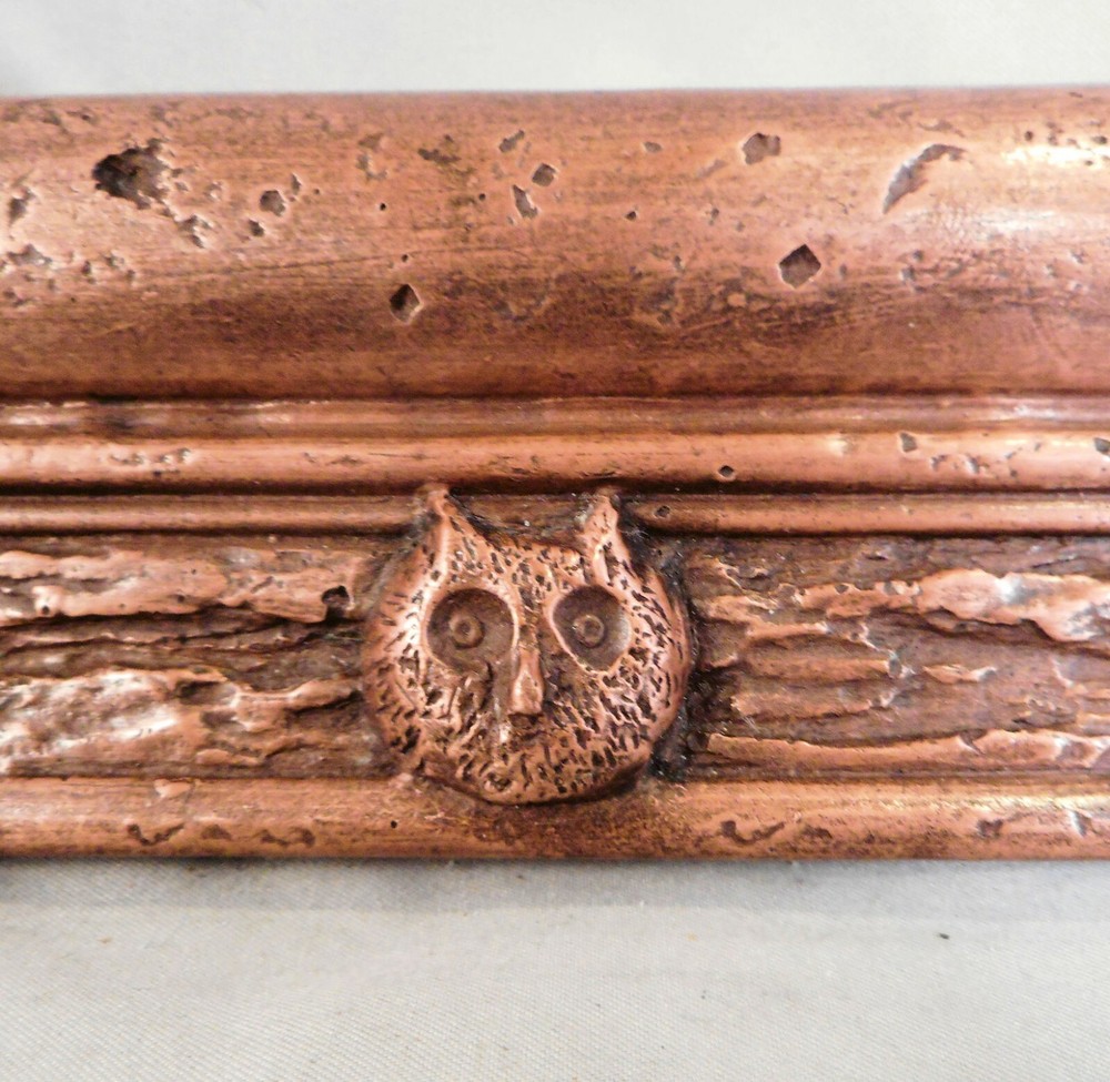 Antiqued Copper Owl Chair Rail