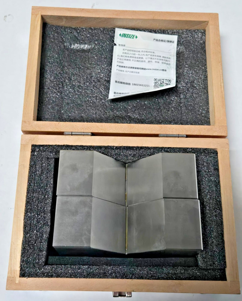 Insize 6887-4 V-Block Set V Block 125x44x69mm