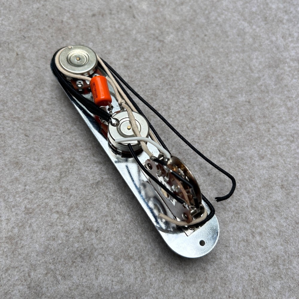 Telecaster Guitar circuit potentiometer 250K capacitance