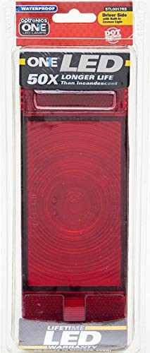 STL0017RS Red LED Tail Light (Driver side), 1 Pack