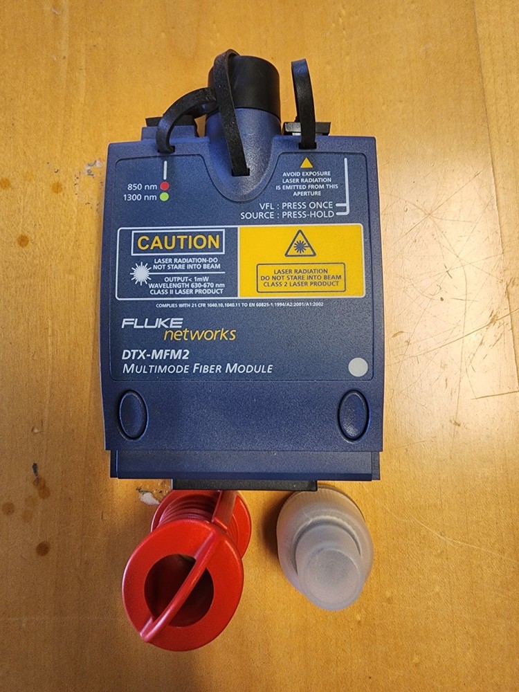 Fluke Networks DTX-MFM2 Multimode Fiber Module With ST Adapter