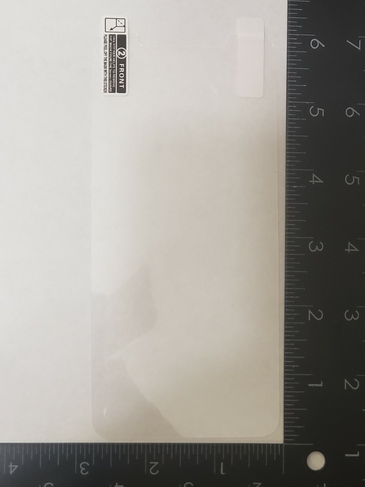 3x iPhone 12 Pro Max Screen Protector w/ cloth