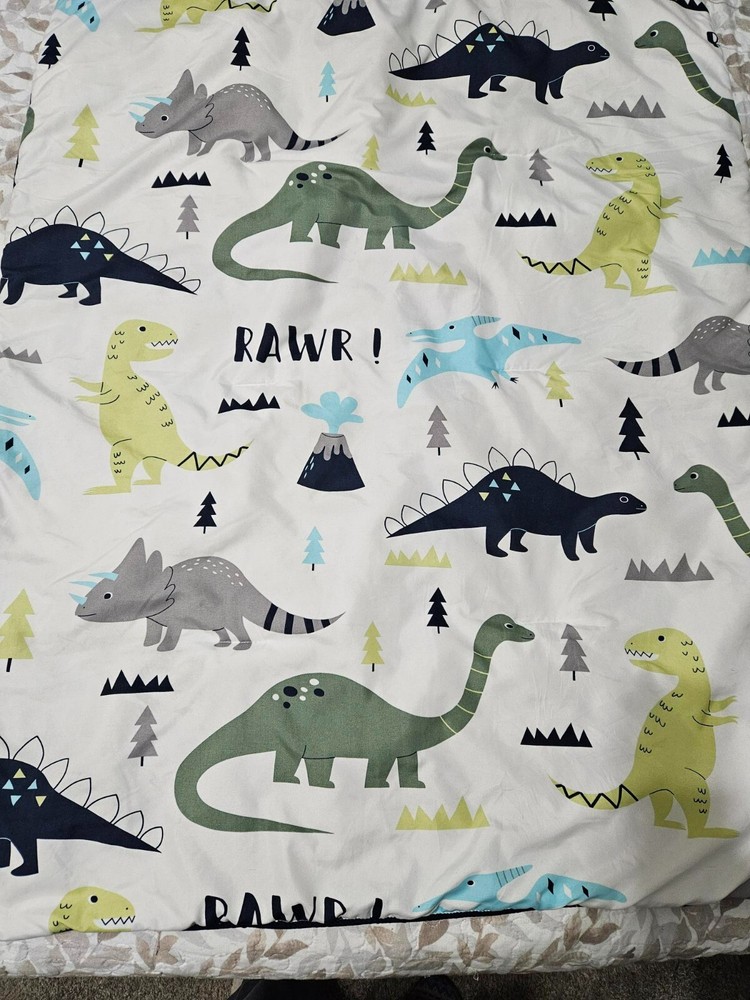 Sweet JoJo Designs Modern Dinosaur 4pc Crib Set