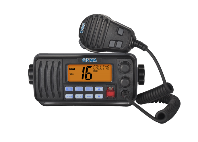 ONWA KV-290: VHF/DSC marine transceiver (Desktop Mount)