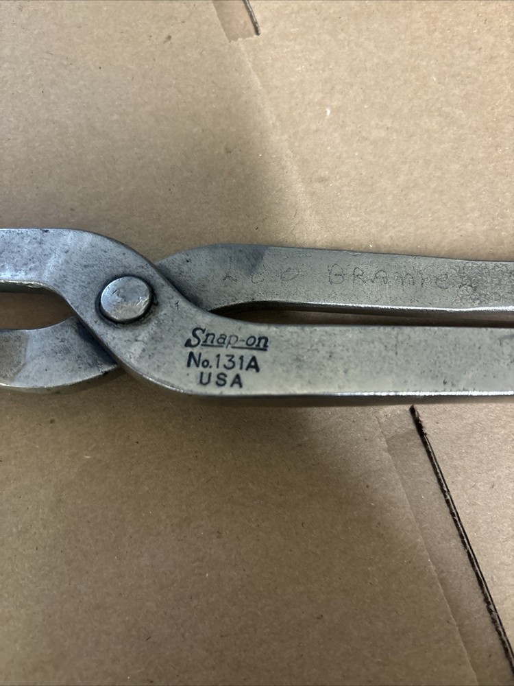 Snap-on Tools 131A - 13.5” Long Brake Spring Pliers w/ Replaceable Hook USA