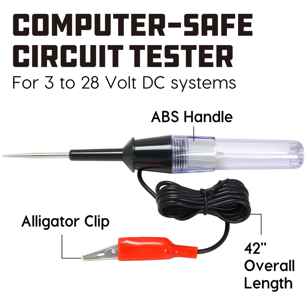 Powerbuilt Computer Safe Circuit Tester - 648344
