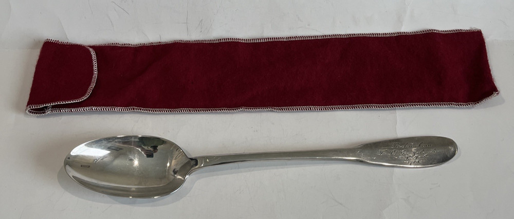GORHAM - GENERAL de ROCHAMBEAU Revolutionary Era 12" SILVERPLATE SERVING Spoon