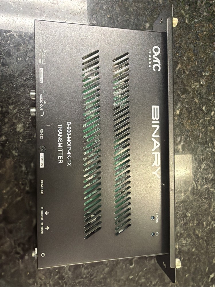 BINARY 900 Series 4K Media over IP Transmitter: B-900-MOIP-4K-TX