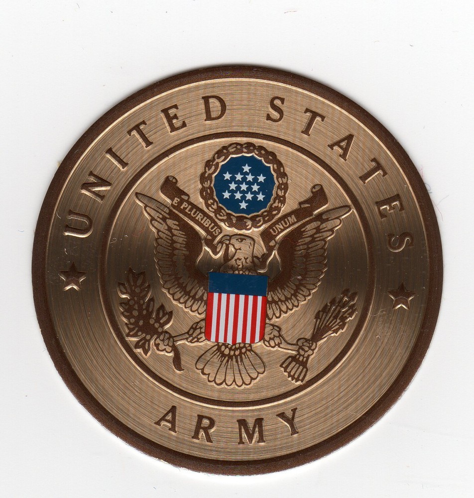 US Army/Litho - Metal Discs BC Patch B3341