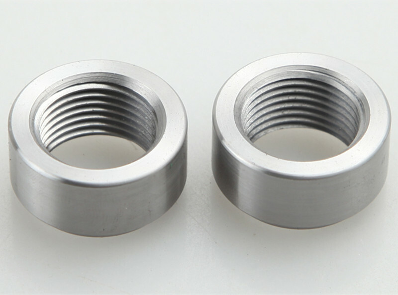 2PCS O2 Oxygen Sensor Nut Bung M18 X 1.5 Thread Mild Steel Nut Fitting