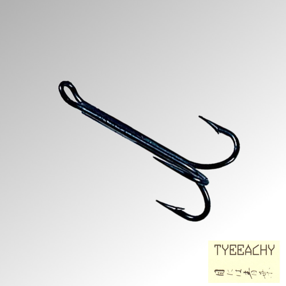 Tyeeachy Hooks Salmon Treble #12 (Pack of 10)