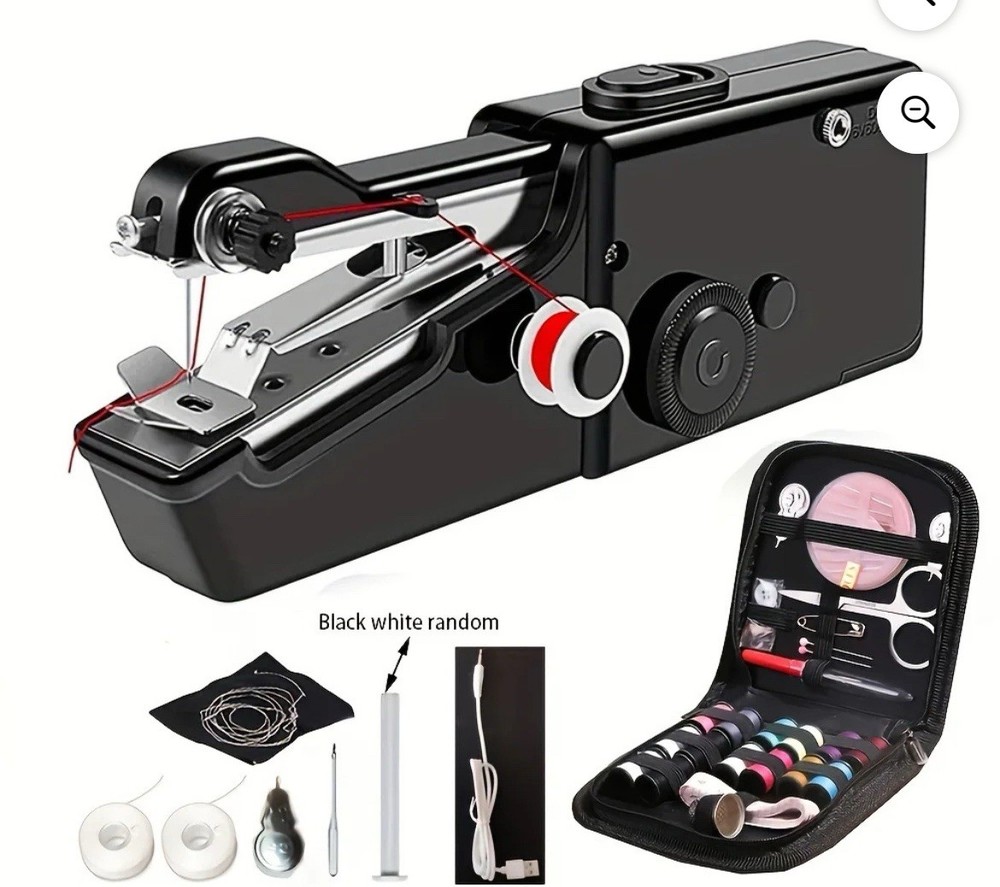 Handheld Sewing Machine, Quick Sewing Portable Sewing Machine, Mini Handheld Sew
