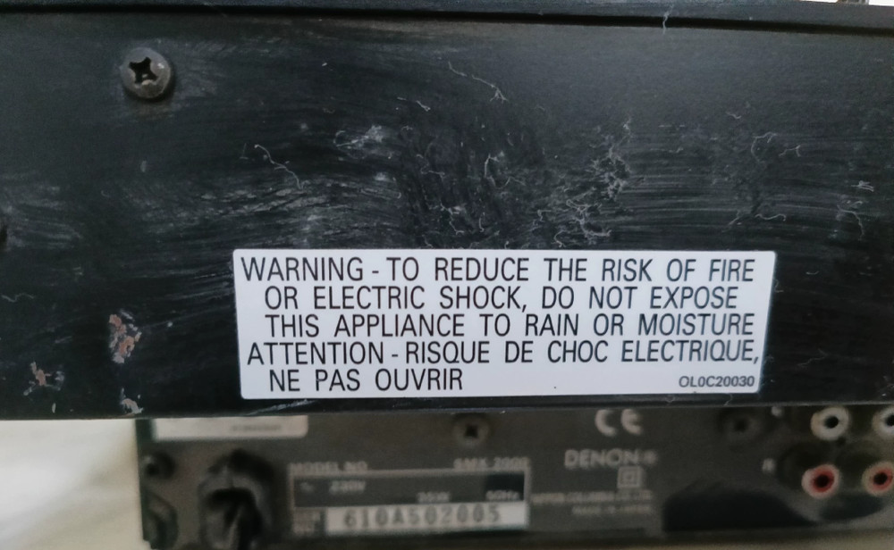 1pcs DENON SMX-2000 Mixing Console