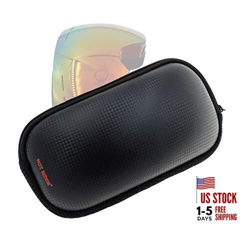 Ski Snowboard Goggle Case Goggle Hard Protective Carrying For Spherical Lens