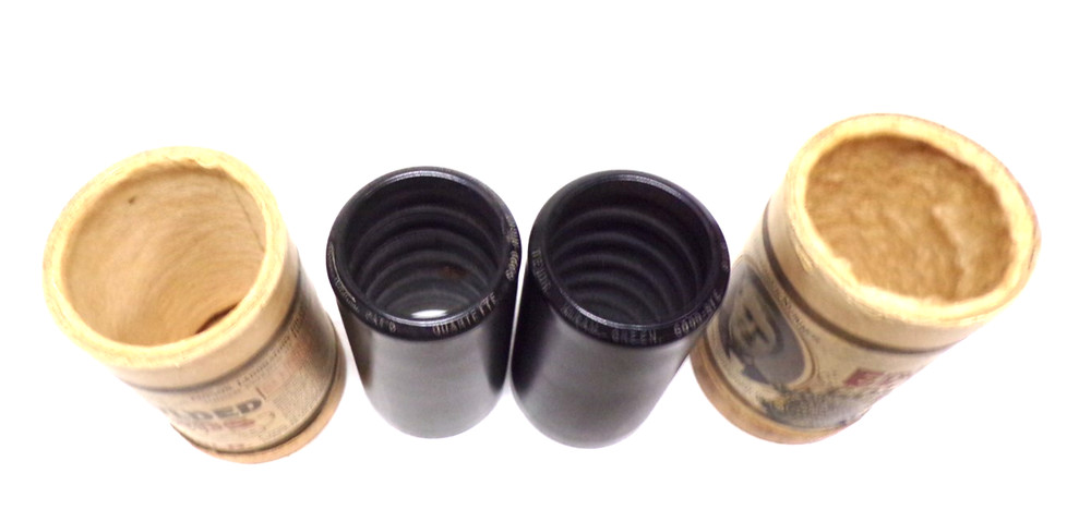 TWO NICE EDISON PHONOGRAPH 2m CYLINDER RECORDS #9019 + #9118