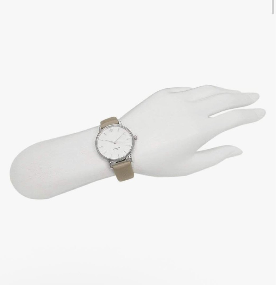 KATE SPADE KSW1141 White Shell Beige/Silver Watch