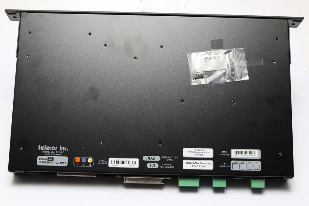 Telecor TBU/IP-MA IP Termination Unit