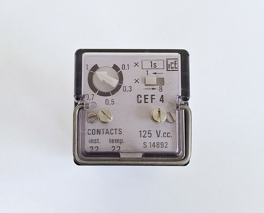 ICE CEF4 Adjustable Timer Relay