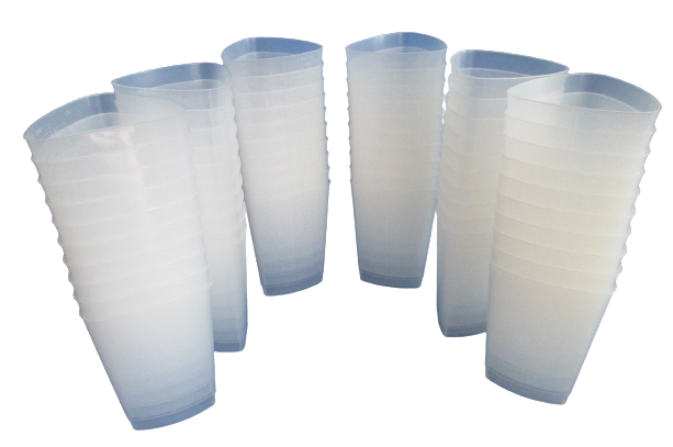 Medegen Polypropelene Triangular Graduated Measuring Container 32oz/1000cc