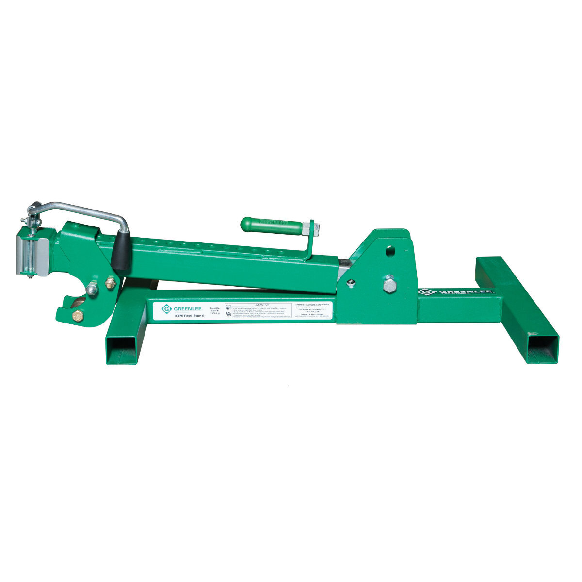 Greenlee RXM 23" - 72" Reel Jack Stand, Quick Adjust Head, 6000 lbs/Capacity