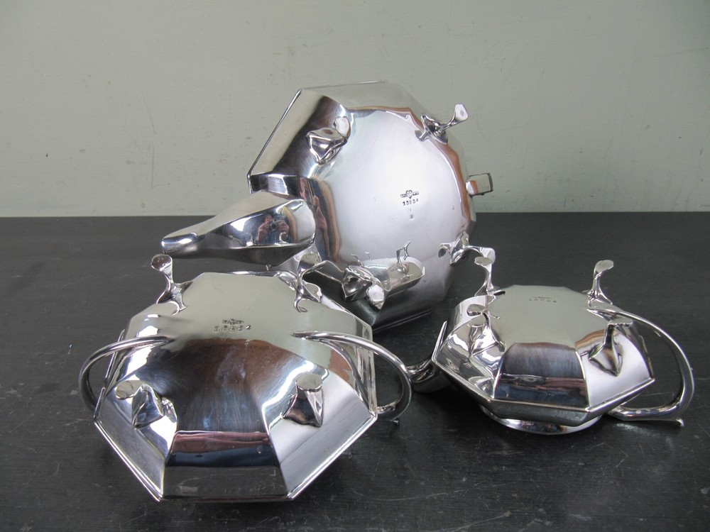 Vintage Edwardian EPNS Silver Plate Tea Set