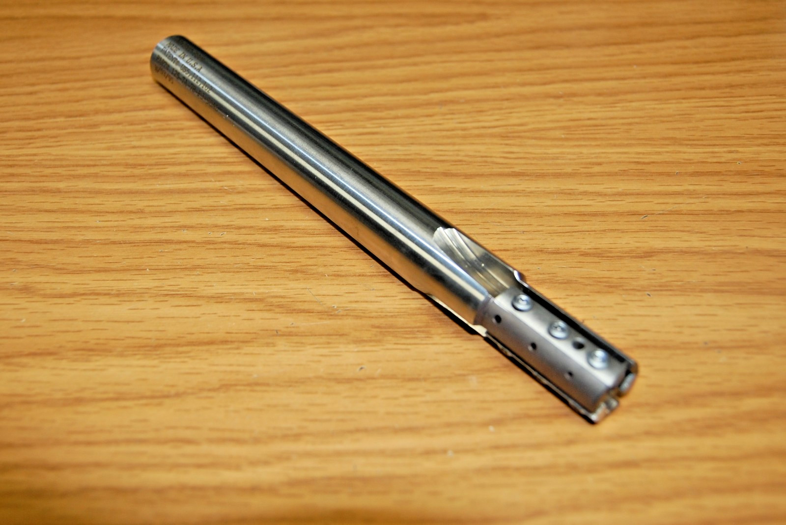 THREAD MILL TOOLHOLDER 7/8" 3 FLUTE COOLANT THRU ADVENT TOOL# 125-TA-78-F3-9