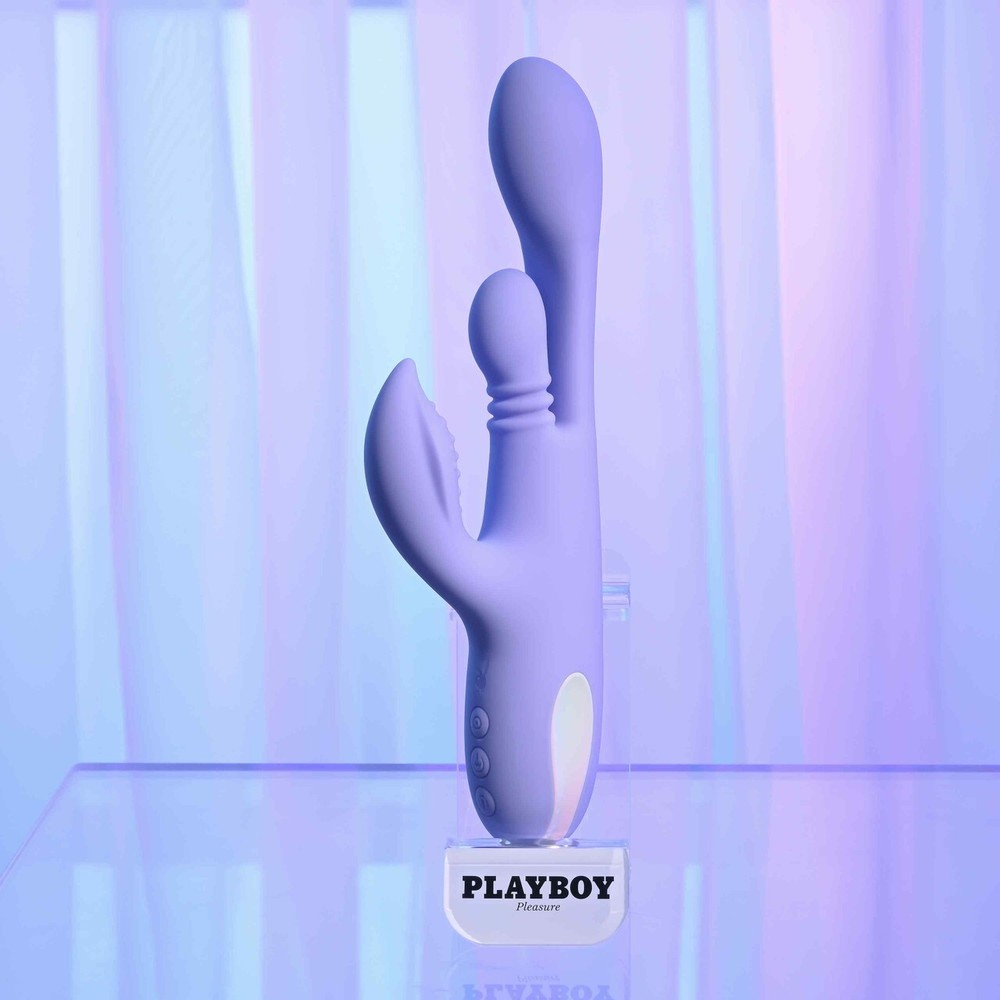 Playboy Nubbin Rubbin Ultimately Powerful Rabbit Vibrator, New