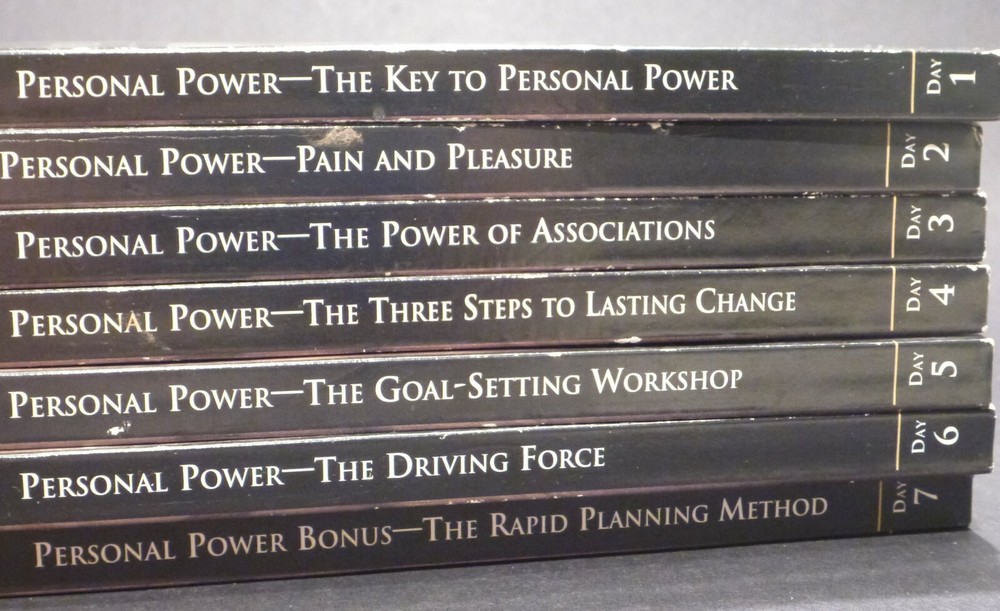 Anthony Tony Robbins Get The Edge & Personal Power CD Complete Sets