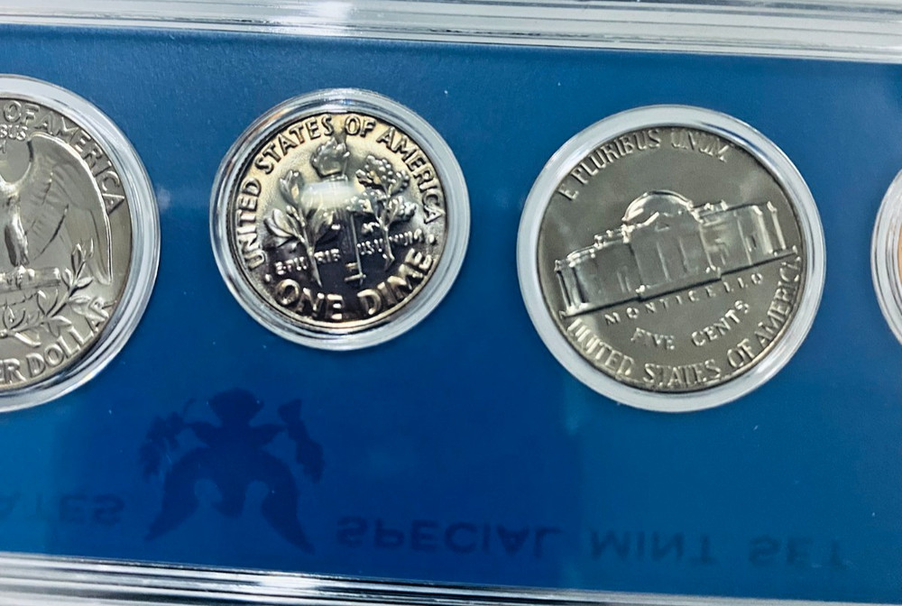 1966 US Special Mint Set, Half Dollar 40% Silver, (READ)