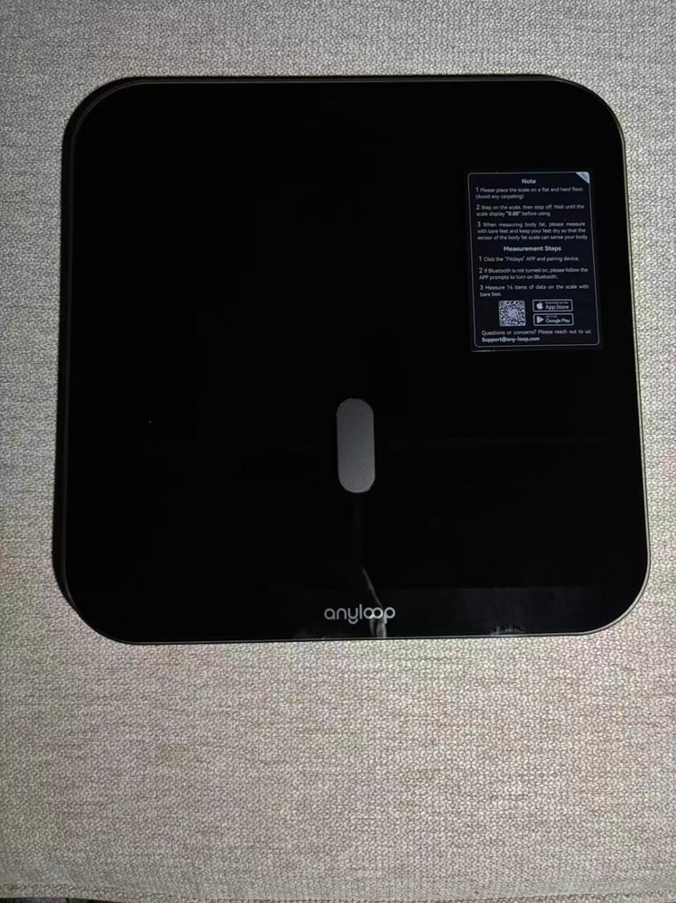 Anyloop Smart Scale Plus,whole body composition analysis,sync with fitness apps