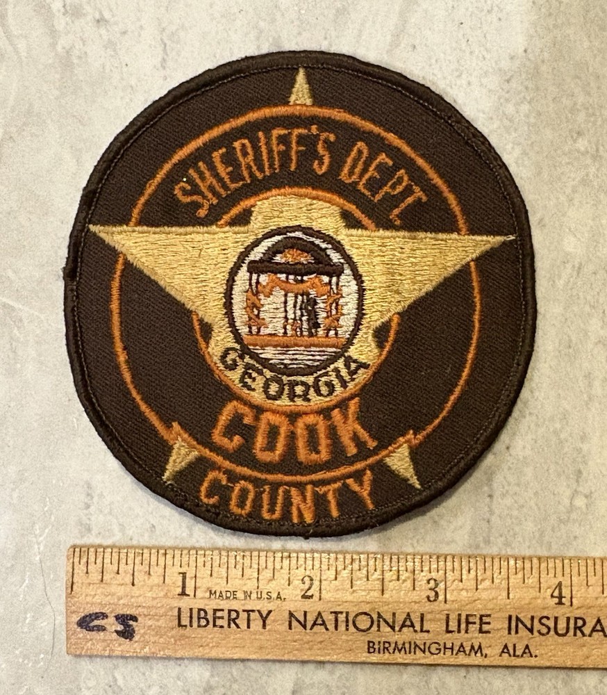 Georgia Sheriffs Dept Patch