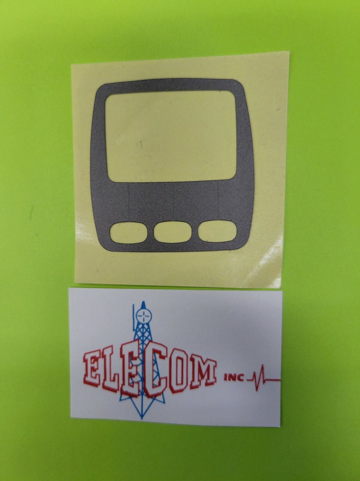 MOTOROLA XTS5000 DISPLAY BEZEL LABEL GREY OEM FITS XTS WITH DISPLAY SPECIAL OPS