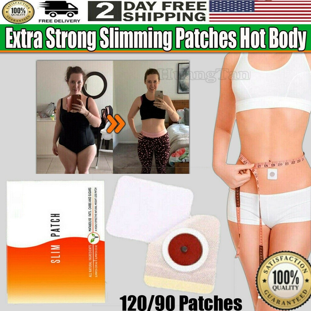 120-60 Pcs Slim Patch Weight Loss Slimming Diets Pads Detox Burn Fat Adhesive
