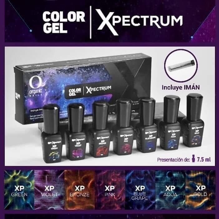 COLOR GEL XPECTRUM 7 PIEZAS 7.5ml
