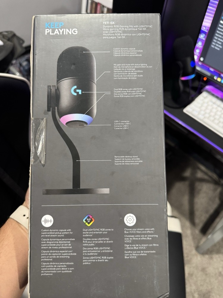 Logitech Yeti GX Gaming/ Streaming Microphone