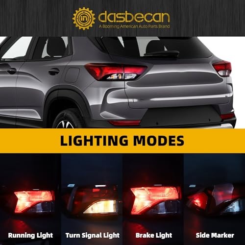 Halogen Tail Light Assembly Compatible with 2021-2023 Left Driver Side