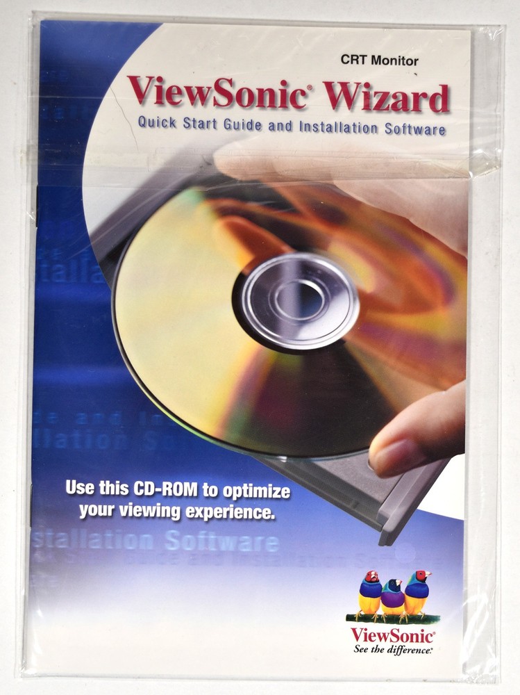 ViewSonic Wizard Quick Start Guide and Installation Software for Windows & Mac