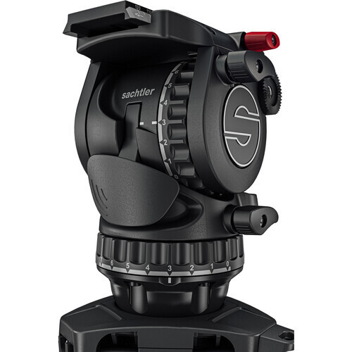 Sachtler aktiv8 Sideload System with flowtech75 Tripod S2068S-FTGS Same Day Ship