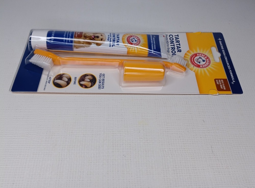 Arm & Hammer Dental Kit For Dogs Tartar Control Toothpaste