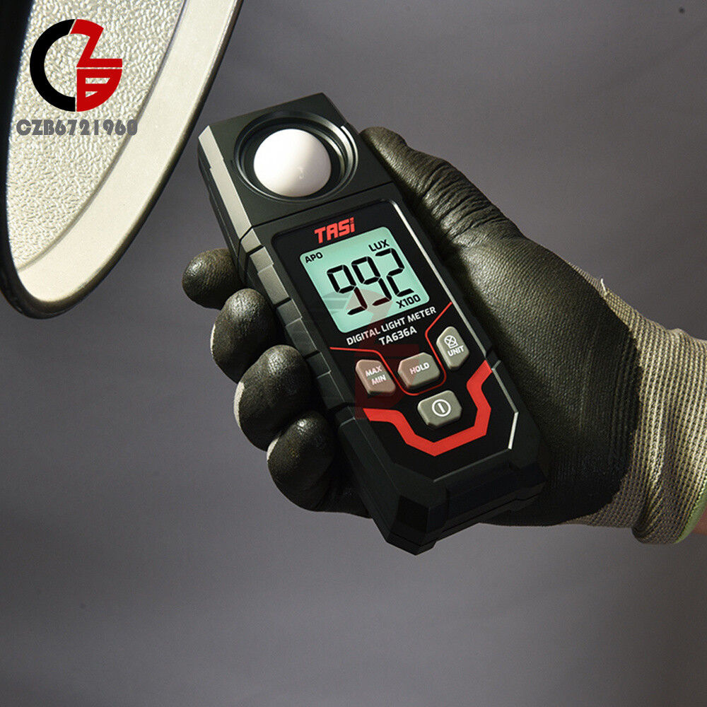 TA636A Digital Light Meter Illuminance Lux Meter Illuminometer Handheld Ambient