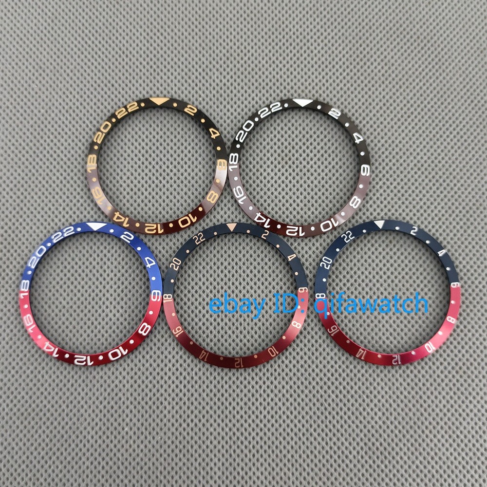 37.2mm Aluminum Ceramic Bezel Insert for 39mm automatic watch case