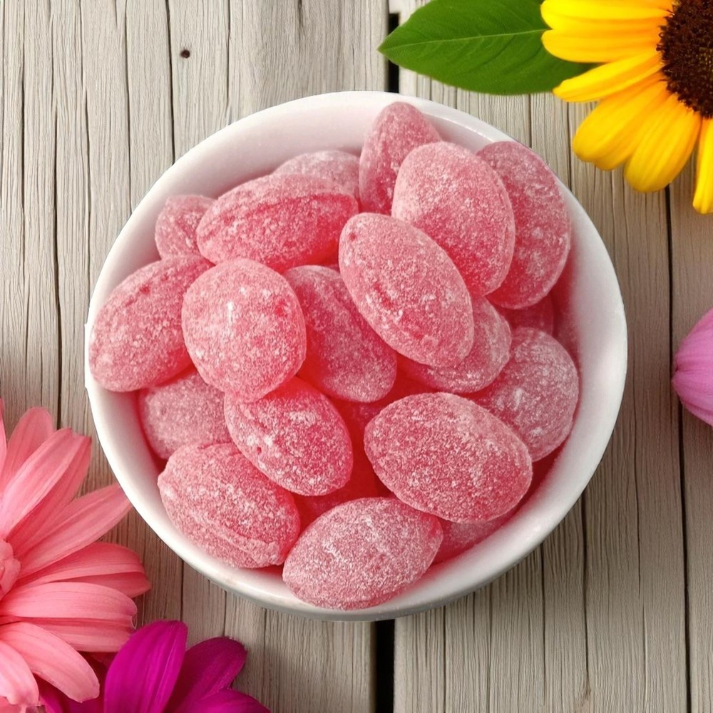 Claeys Sanded Watermelon Drops Old Fashioned Nostalgic Candy , 2 lbs
