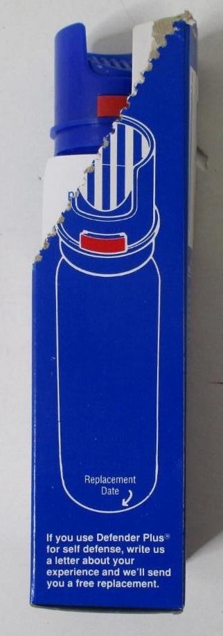 DEFENDER PLUS Home Model PEPPER SPRAY - Hangs on Front or Back Door for Fast Use