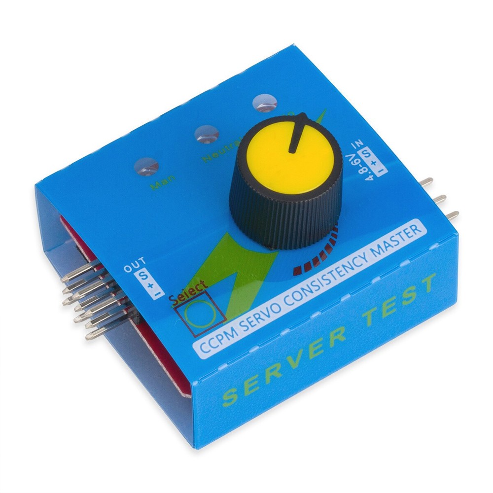 2PCS Digital ESC Servo Tester CCPM Consistency Controller Motor For RC Airplane