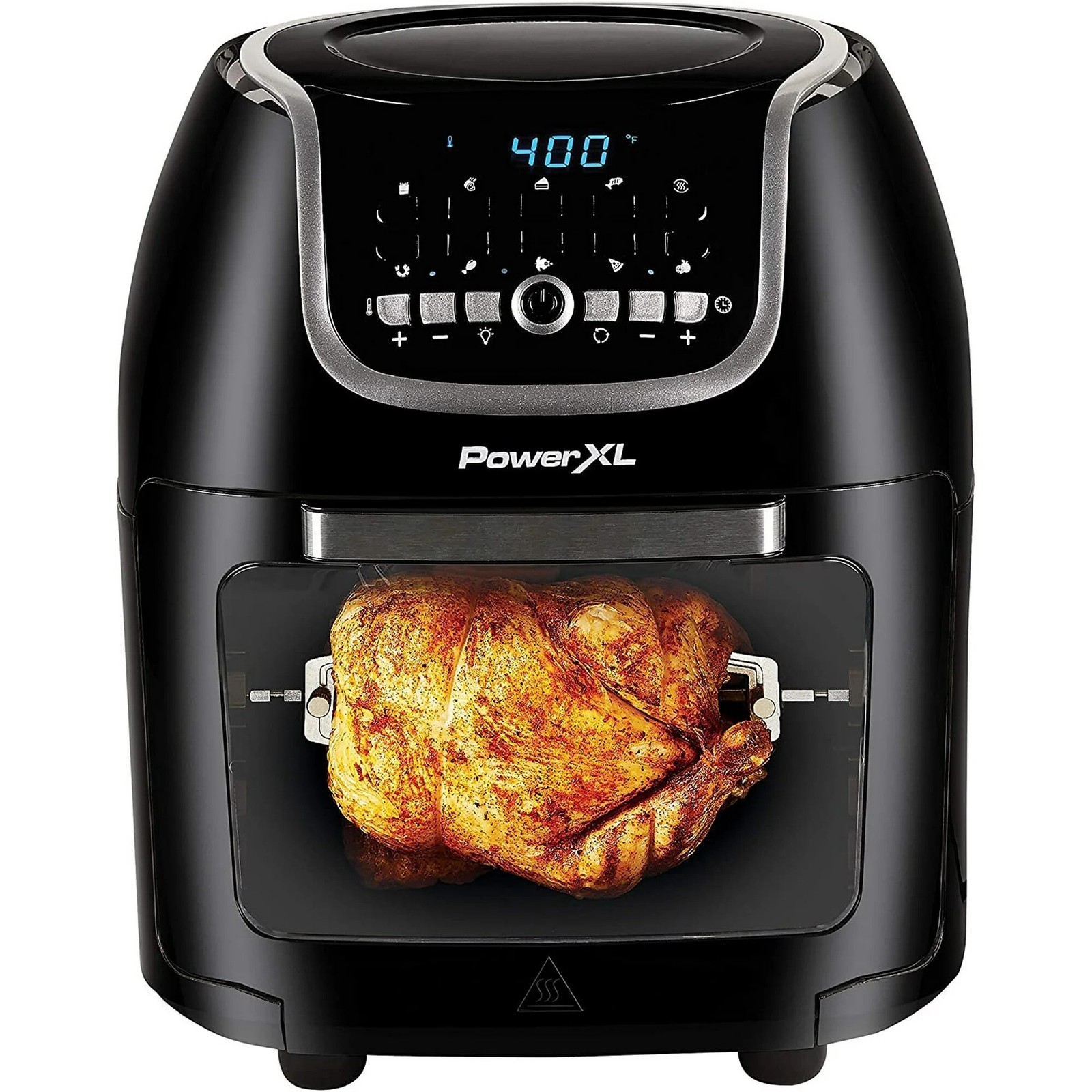 PowerXL Vortex Air Fryer Pro Plus 10 Quart Capacity, Black, 1700 Watts