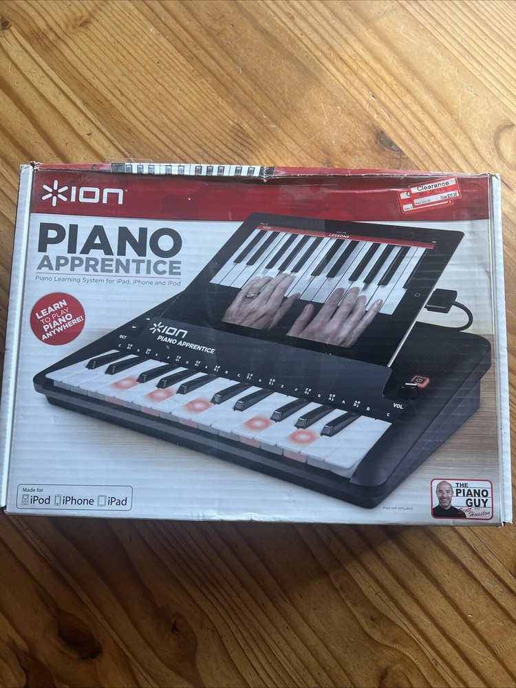 ION Piano Apprentice  25-note Lighted Keyboard for iPad, iPod and iPhone New