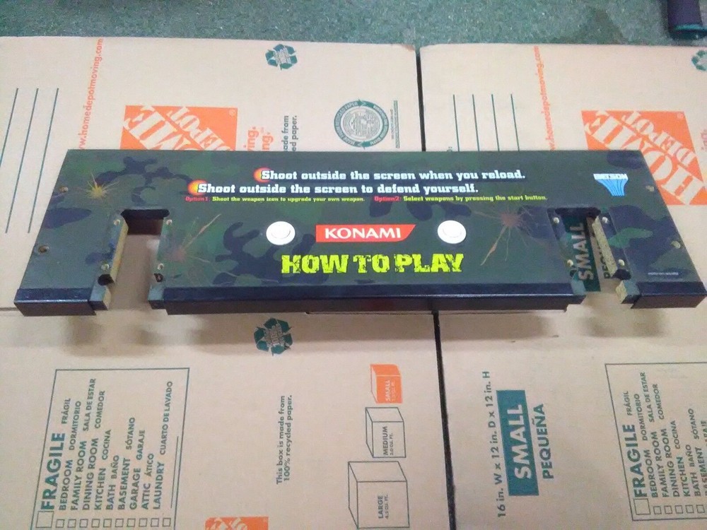 warzaid arcade control panel #1